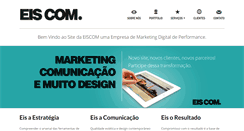 Desktop Screenshot of eiscom.com.br
