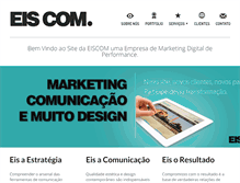 Tablet Screenshot of eiscom.com.br